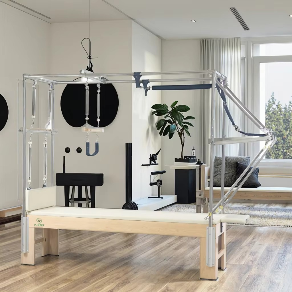 Health & Wellness Retailers - Professional Commercial Durable Maple Pilates Reformer