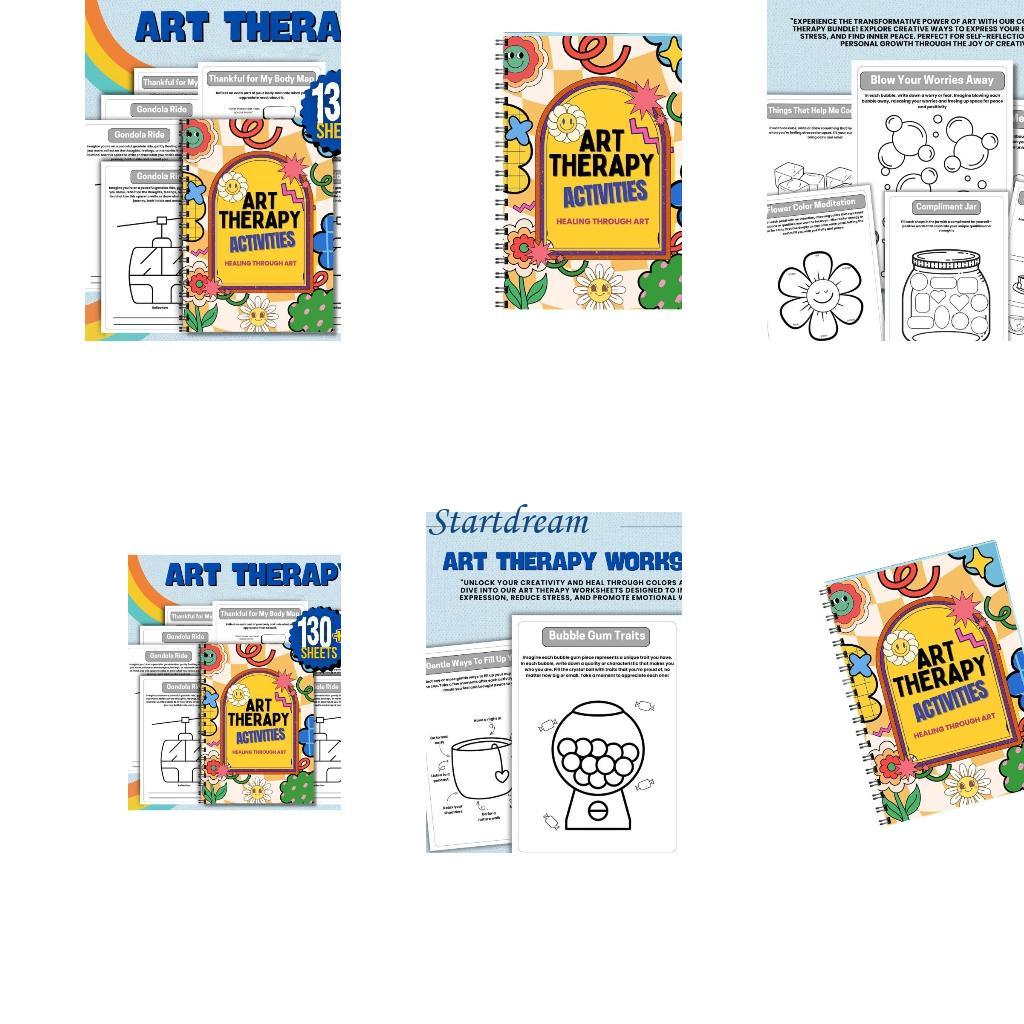 Health Wellness Journal - Mental Health Workbook Therapeutic Activity Book