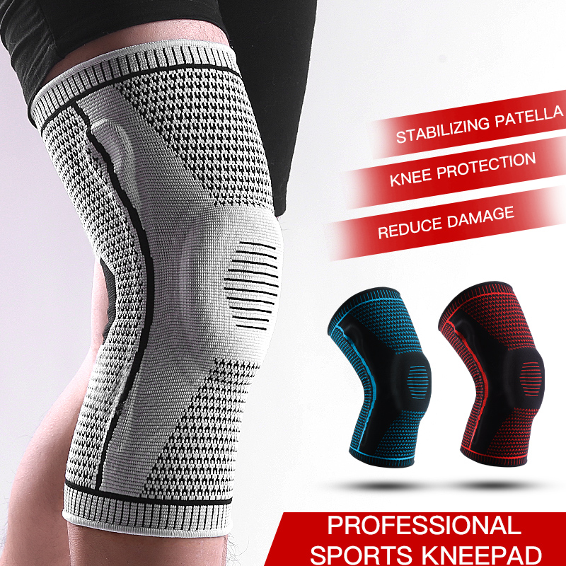 Compression Knee Sleeve - Non-Slip Knee Support Brace with Patella