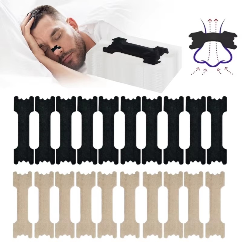 Health & Wellness Retailers - 10-100pcs Anti-snoring Strips Easier to Breathe