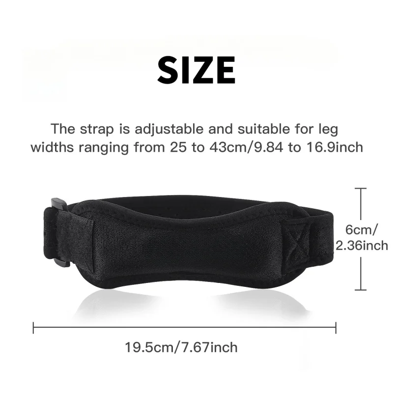 1 Piece Knee Patellar Tendon K - Compression Knee Sleeve ulasan dan harga