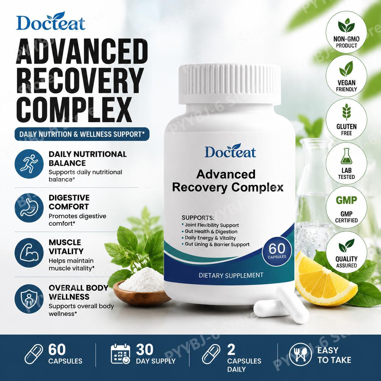Advanced Recovery Complex 60 C - Health With Wellness ulasan dan harga