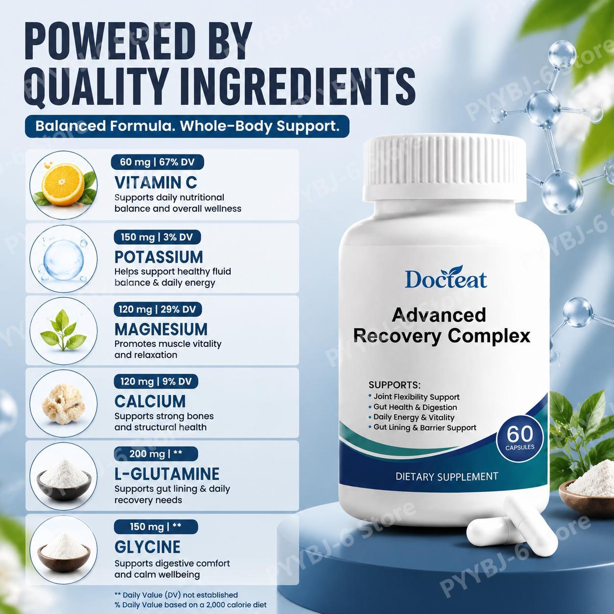 Advanced Recovery Complex 60 C - Health With Wellness ulasan dan harga