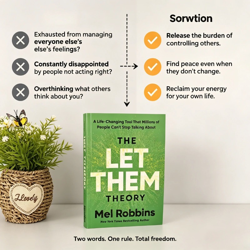 The Let Them Theory By Mel Rob - Health & Wellness Retailers ulasan dan harga