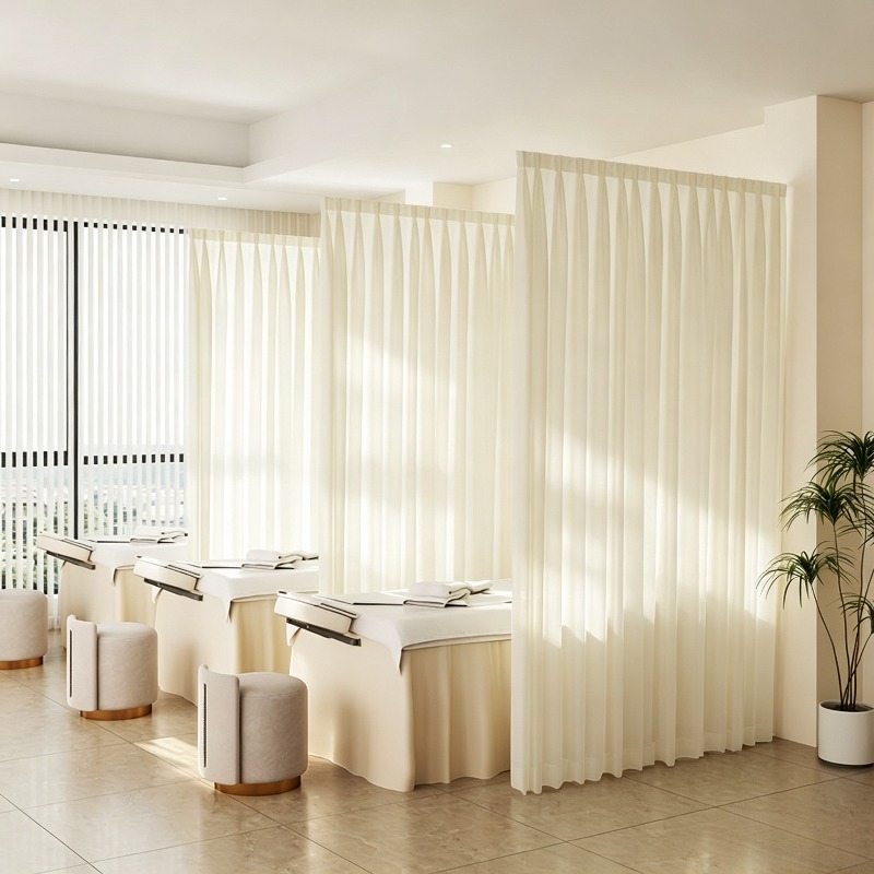 U-shaped L-shaped Curved Priva - Health Wellness Office ulasan dan harga