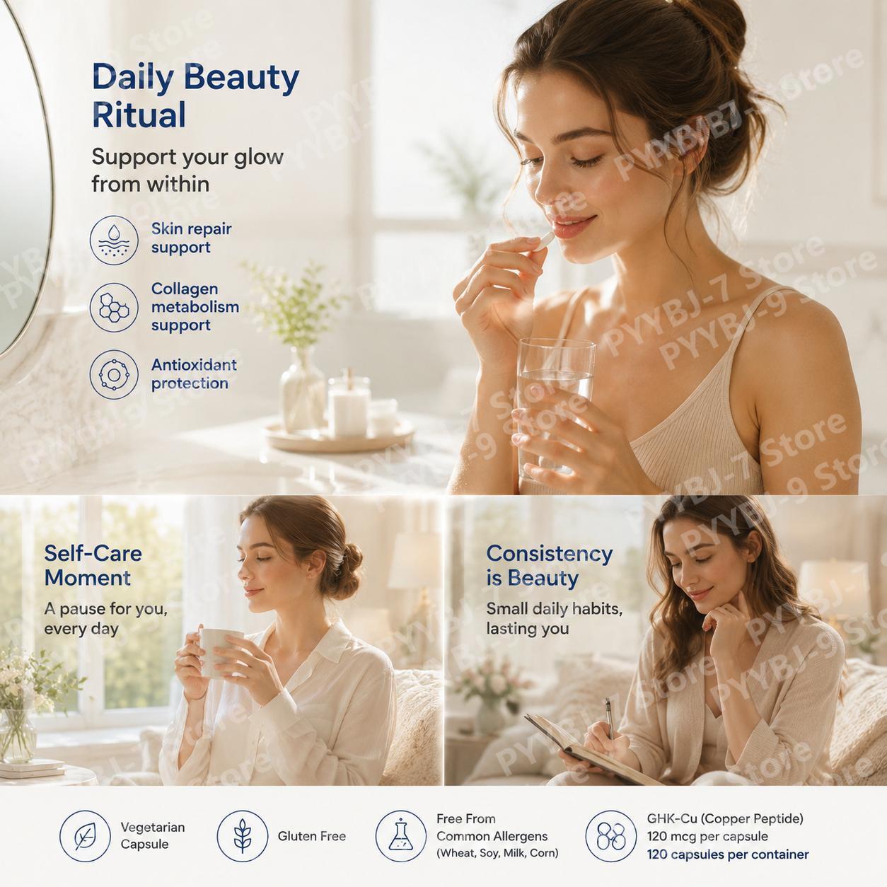GHK-Cu Copper Peptide Suppleme - Health With Wellness ulasan dan harga