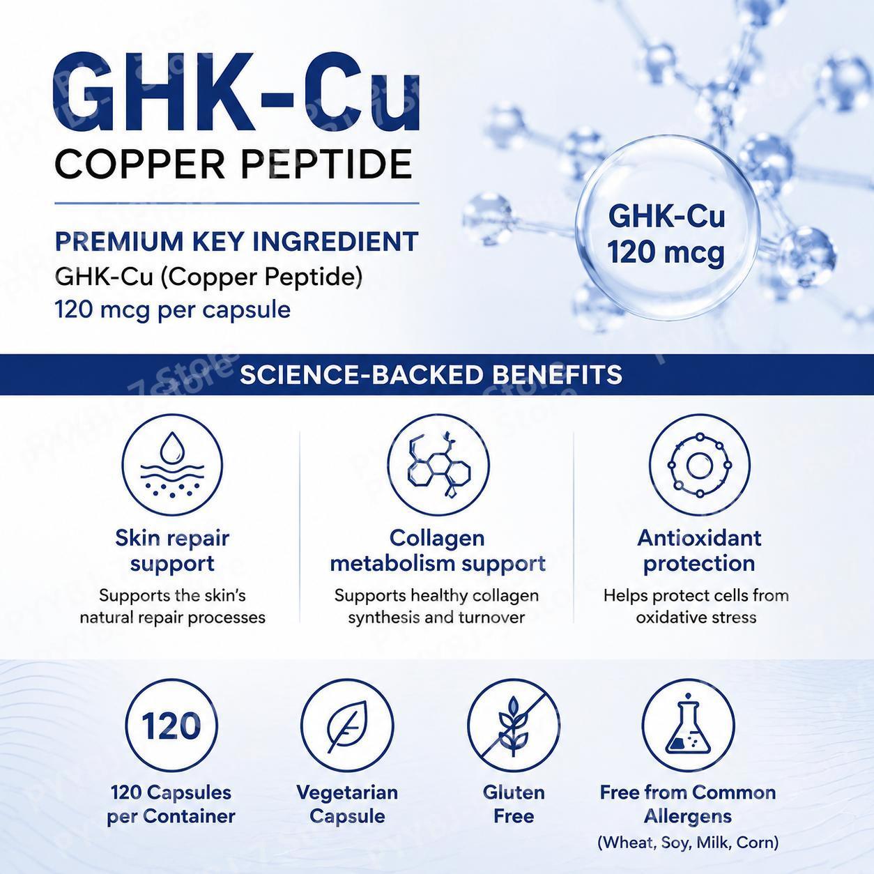 GHK-Cu Copper Peptide Suppleme - Health With Wellness ulasan dan harga