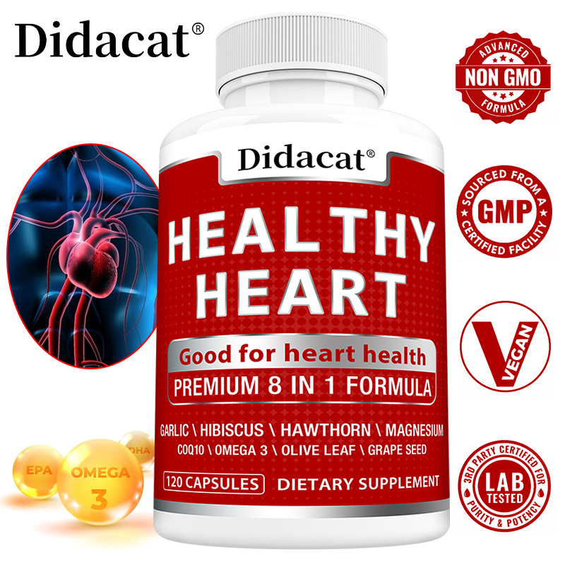 Heart Health Capsules with CoQ - Health With Wellness ulasan dan harga