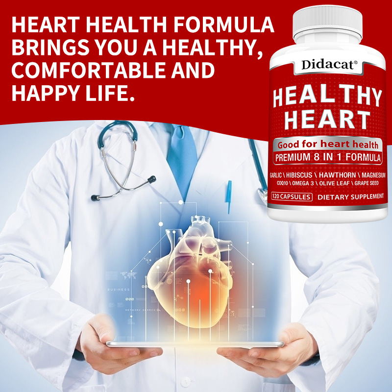 Heart Health Capsules with CoQ - Health With Wellness ulasan dan harga