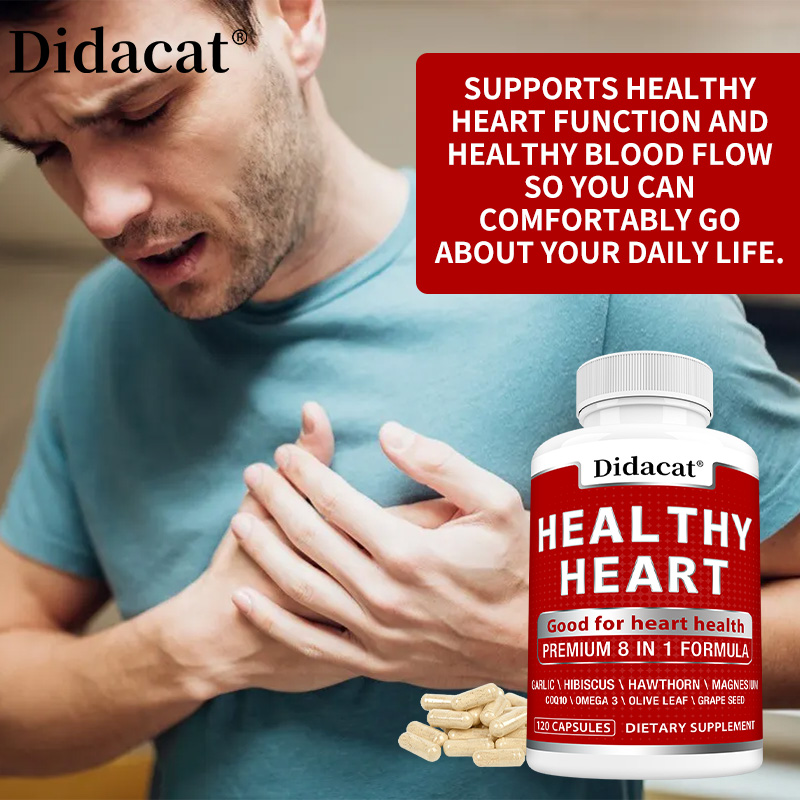 Heart Health Capsules with CoQ - Health With Wellness ulasan dan harga