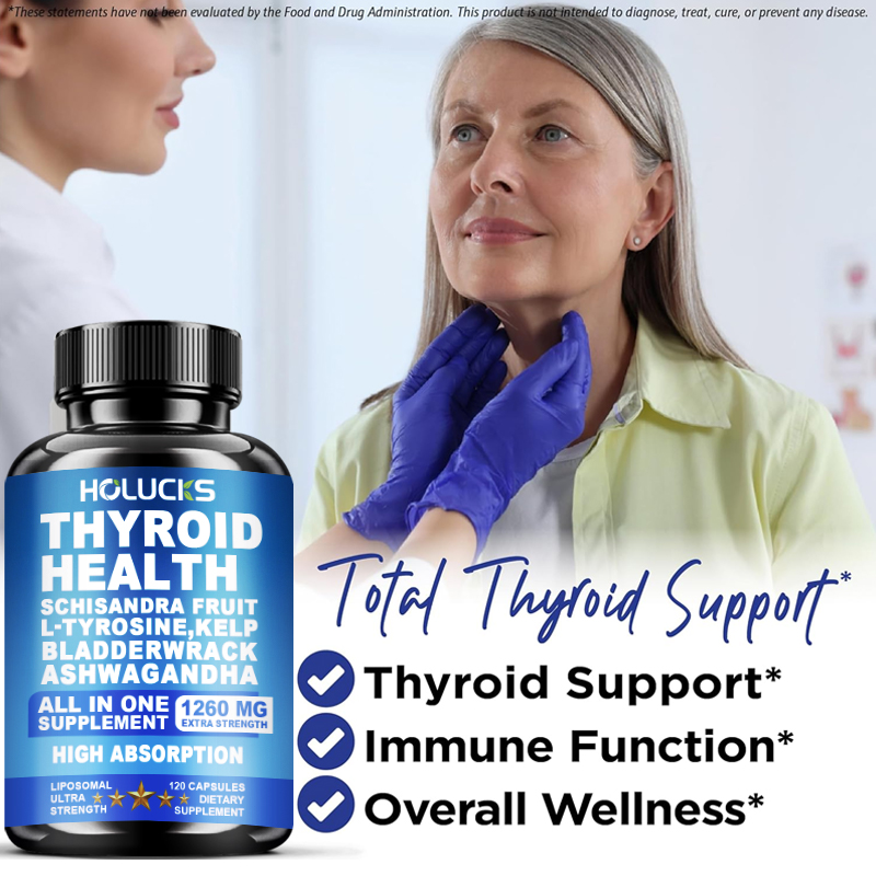 Thyroid Health Complex, Thyroi - Health With Wellness ulasan dan harga