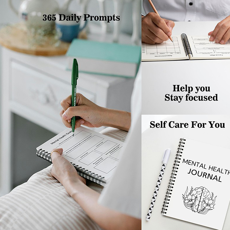 New Mental Health Journal ,Men - Health Wellness Journal ulasan dan harga