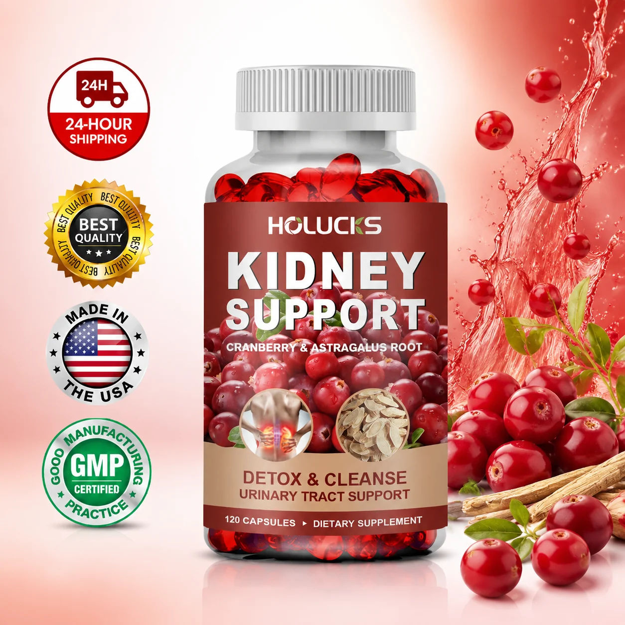 Natural Kidney Cleanse Capsule - Health With Wellness ulasan dan harga