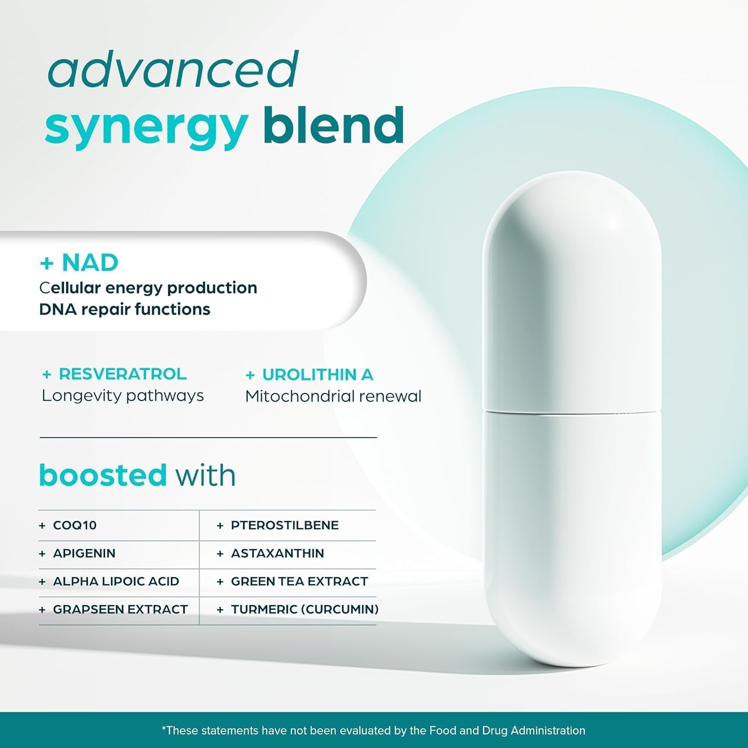 NAD Plus Supplement - Natural  - Health With Wellness ulasan dan harga