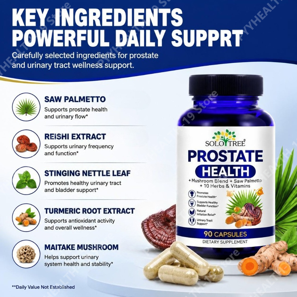 SOLO TREE Prostate Health Caps - Health With Wellness ulasan dan harga