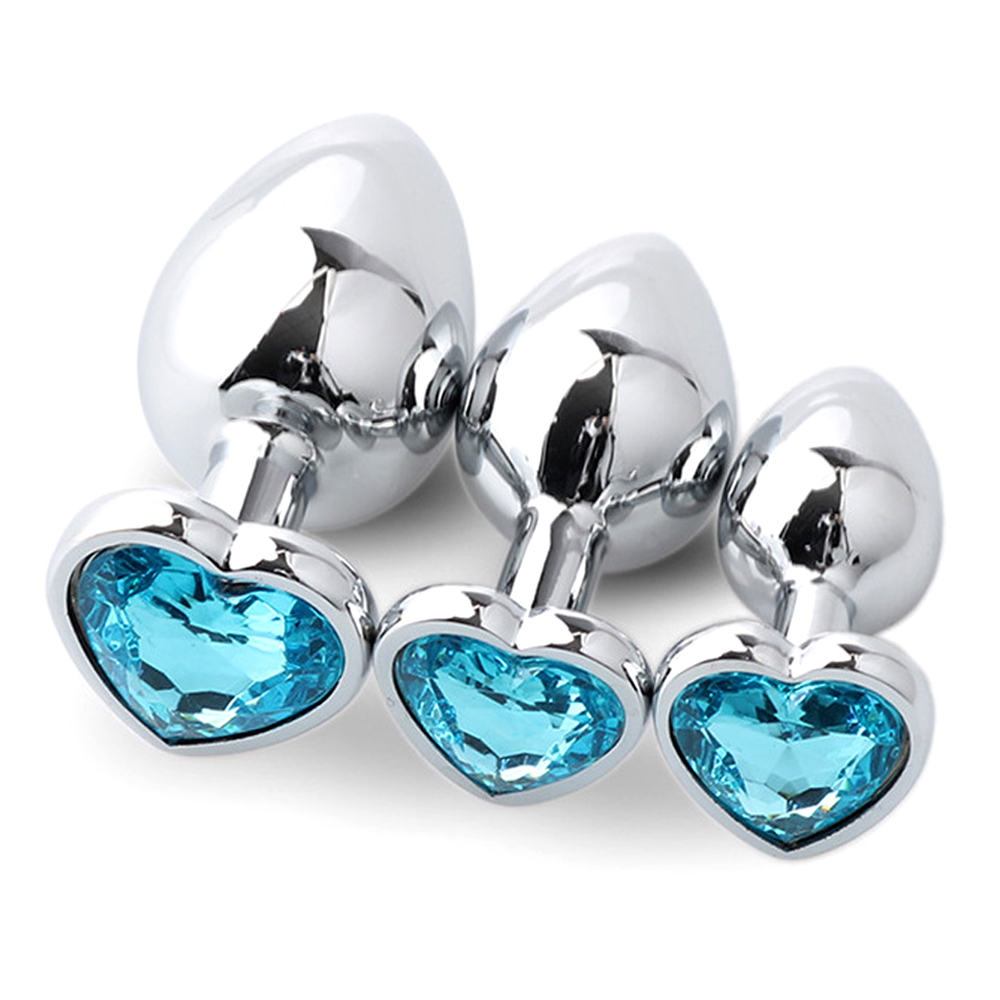 3PCS Metal Anal Plugs for Coup - Health With Wellness ulasan dan harga