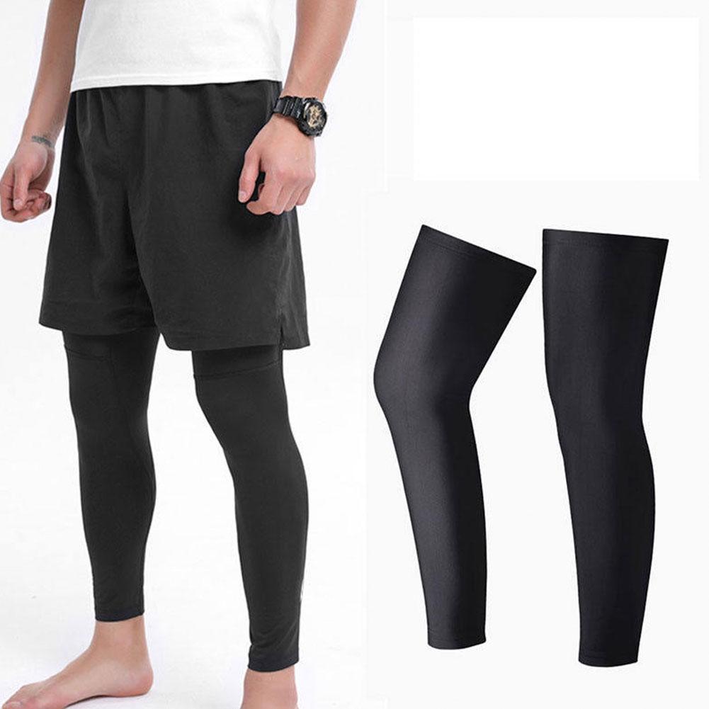 Sun Protection Leg Covers Leg  - Compression Knee Sleeve ulasan dan harga