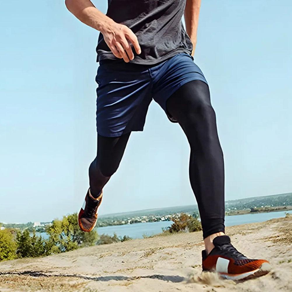 Sun Protection Leg Covers Leg  - Compression Knee Sleeve ulasan dan harga