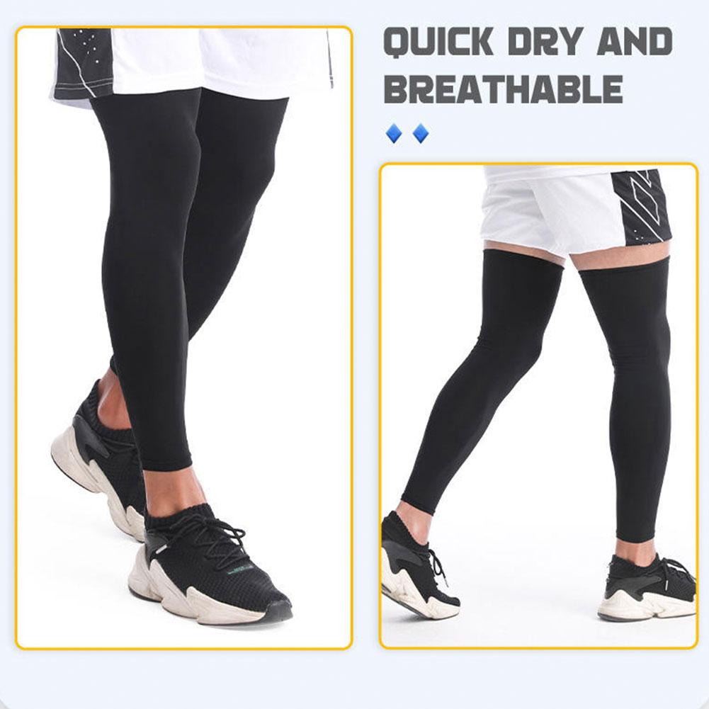 Sun Protection Leg Covers Leg  - Compression Knee Sleeve ulasan dan harga