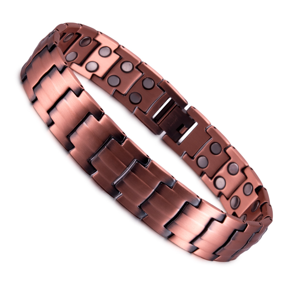 Premium Red Copper Magnetic Th - Health Wellness Bracelet ulasan dan harga