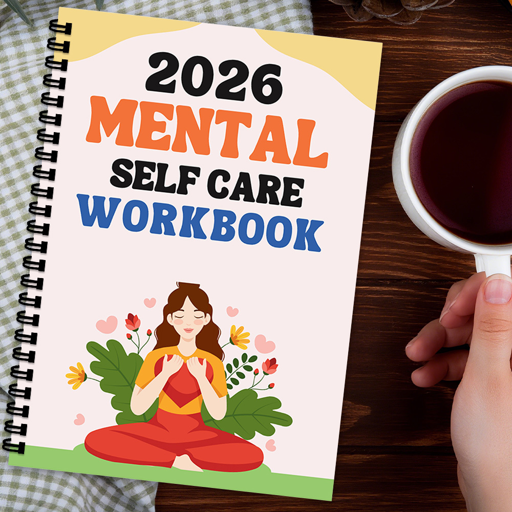 1PC 2026 Mindful Mental Self-C - Health Wellness Journal ulasan dan harga